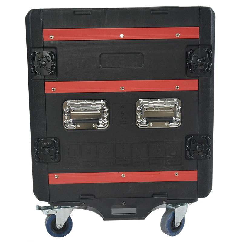

Heavy Duty 12u 14U 16U Rack Case - Amplifier 16" Rack Flight Case with Wheels, Black