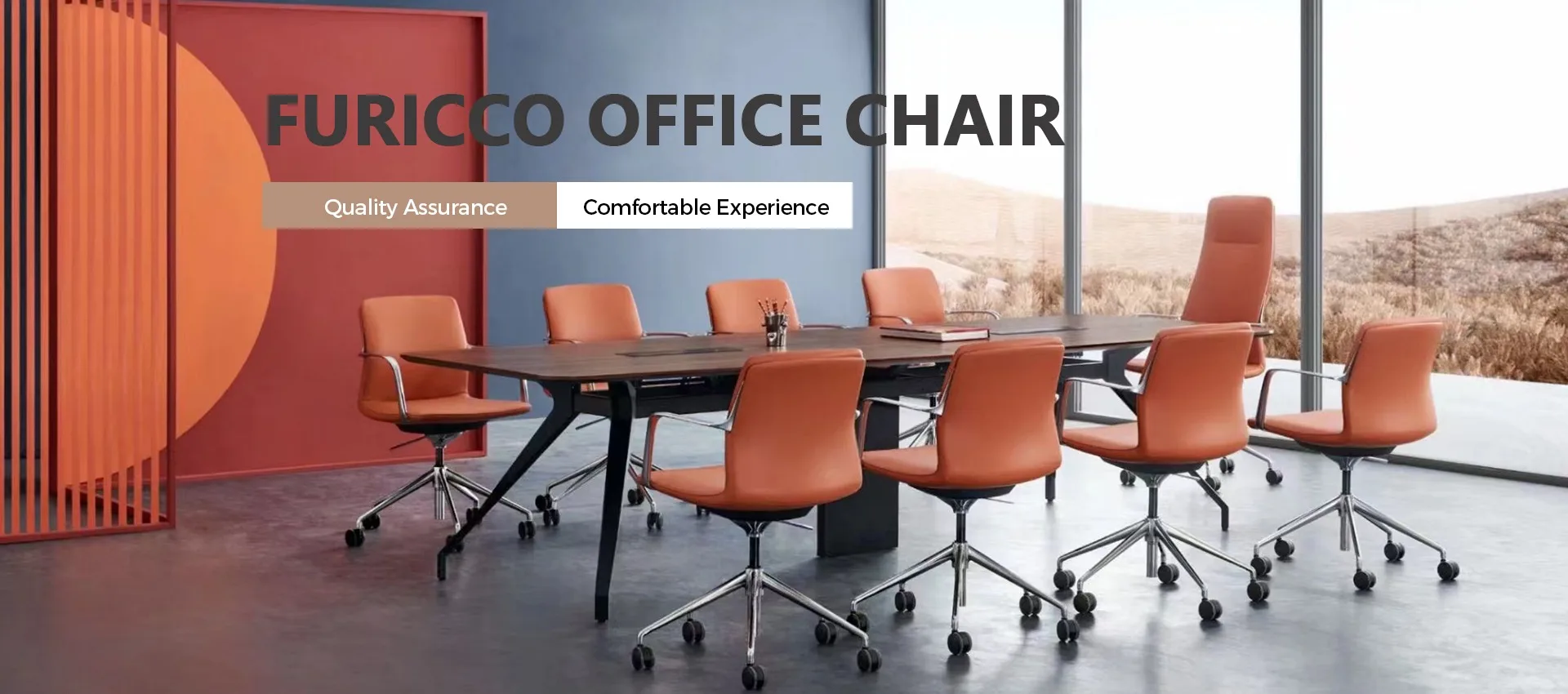 furicco leather office executive chair