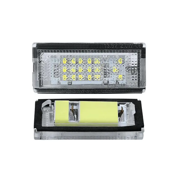 12V 18SMD License Plate Light for BMW E46 4D Sedan 1998-2007/BMW E46 5D Touring 1998-2005 OEM#51138236269
