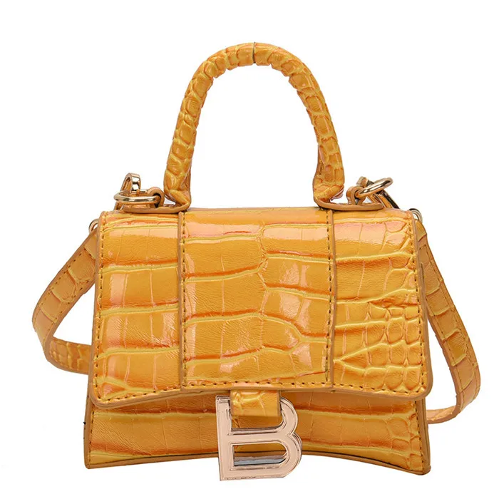 

Summer New Small Crocodile Pattern Women's Bag Crossbody PU Leather Top-handle Handbags Mini Shoulder Bag Women Messenger Bags