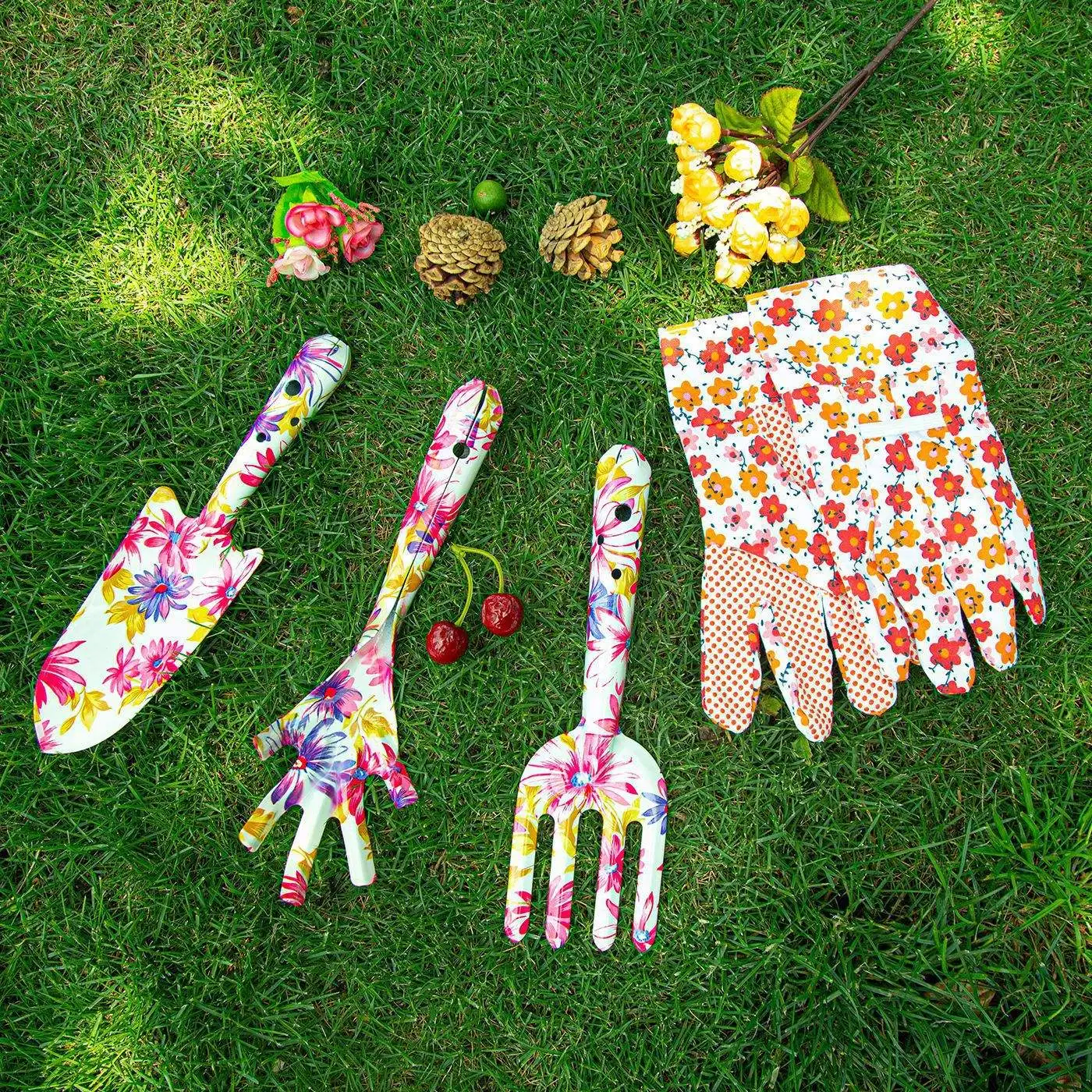 Garden Tool Kit Shovel Rake Mini Garden Tools for Household Nursery Garden Use