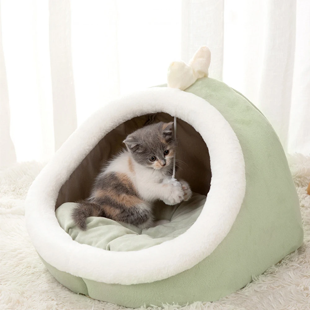 

Four Seasons Autumn And Winter Available Cat Villa House Cat Sleeping Bed Pet Supplies Dog Beds ECO Friendly Pet Bed
