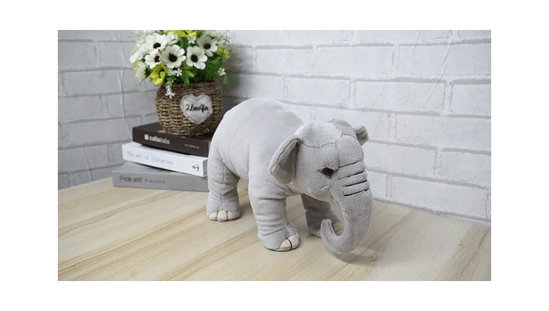 Asian Elephant Stuffed Toy Elephant Plush Toys