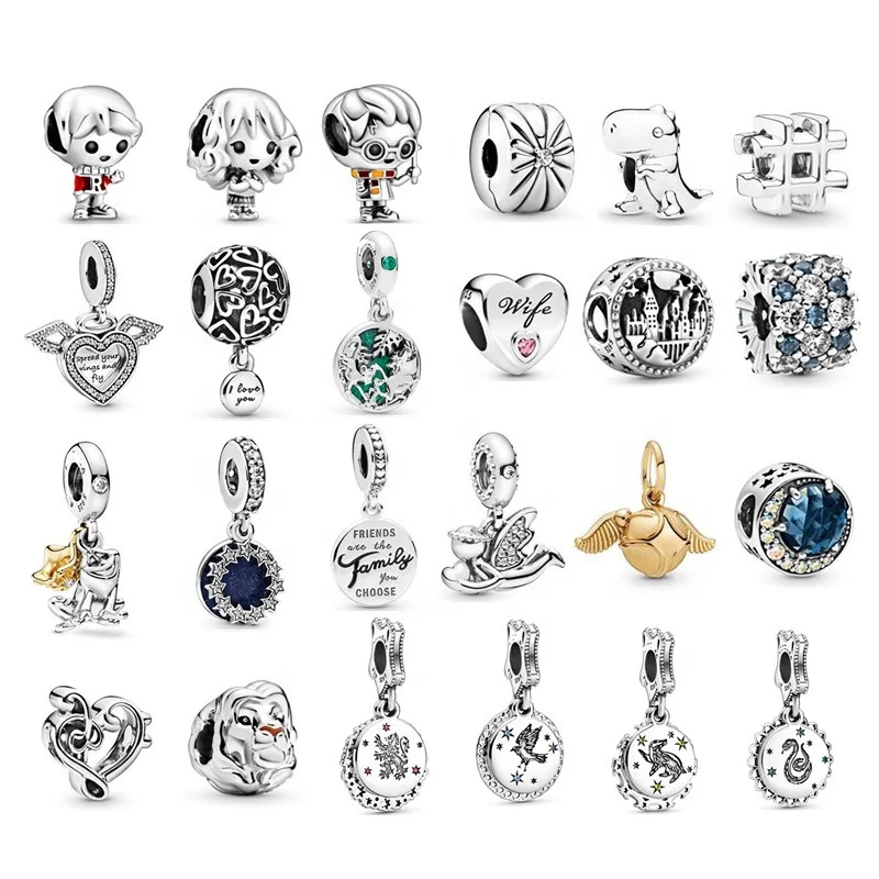 

wholesale hot 100% 925 sterling silver charm silver jewelry for DIYwomen bracelet