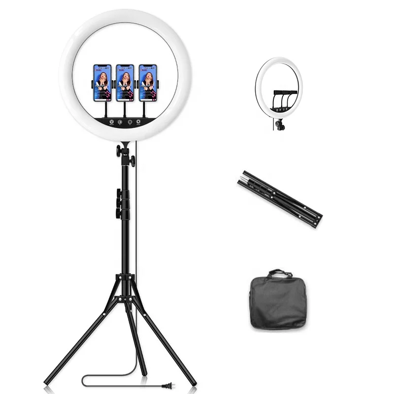 

18 Inch Video Led Light Touch Switch Selfie Makeup Camera Photographic Lighting