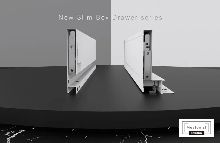 Slim-Line Drawer Slides