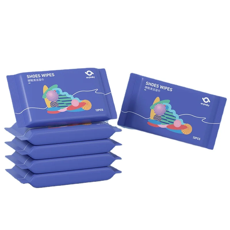 

Eco-friendly Sneaker Wipes Disposable Shoe Wipes Wet Wipes for Shoes