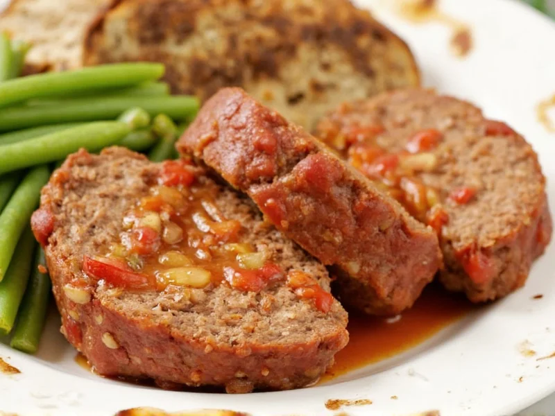 Classic Meatloaf Recipe with Onion Soup Mix | Easy Dinner