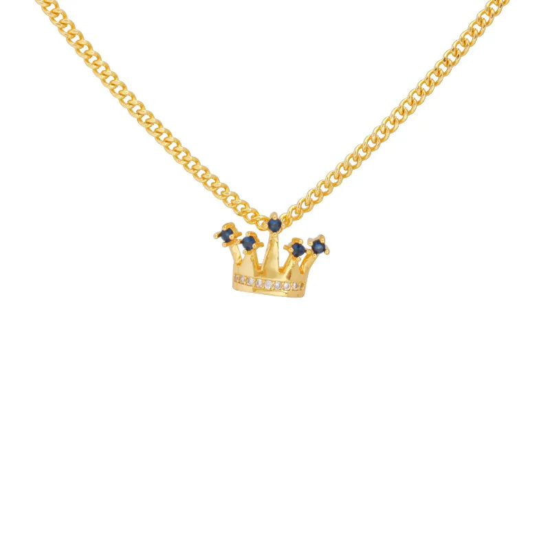 

JXX JDZ-77 24K Gold-Plated Jewelry Accessories Custom Zircon Pendant Necklace Earrings For Women