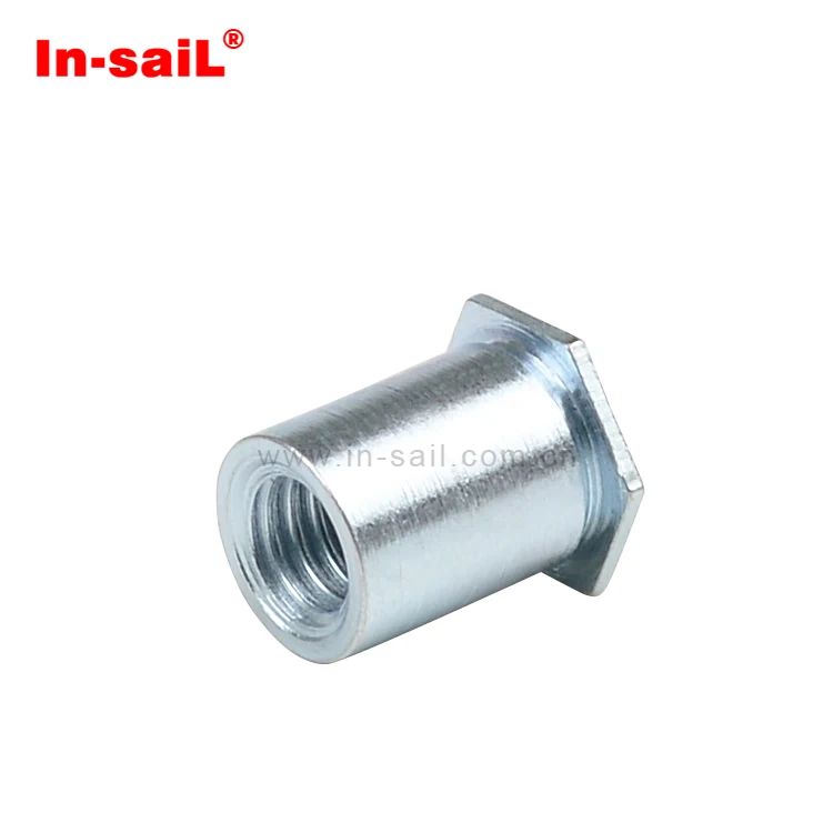 

Hot sale 4-40 10-32 8-32 stainless steel thru hole threaded self clinching standoff for sheet metal