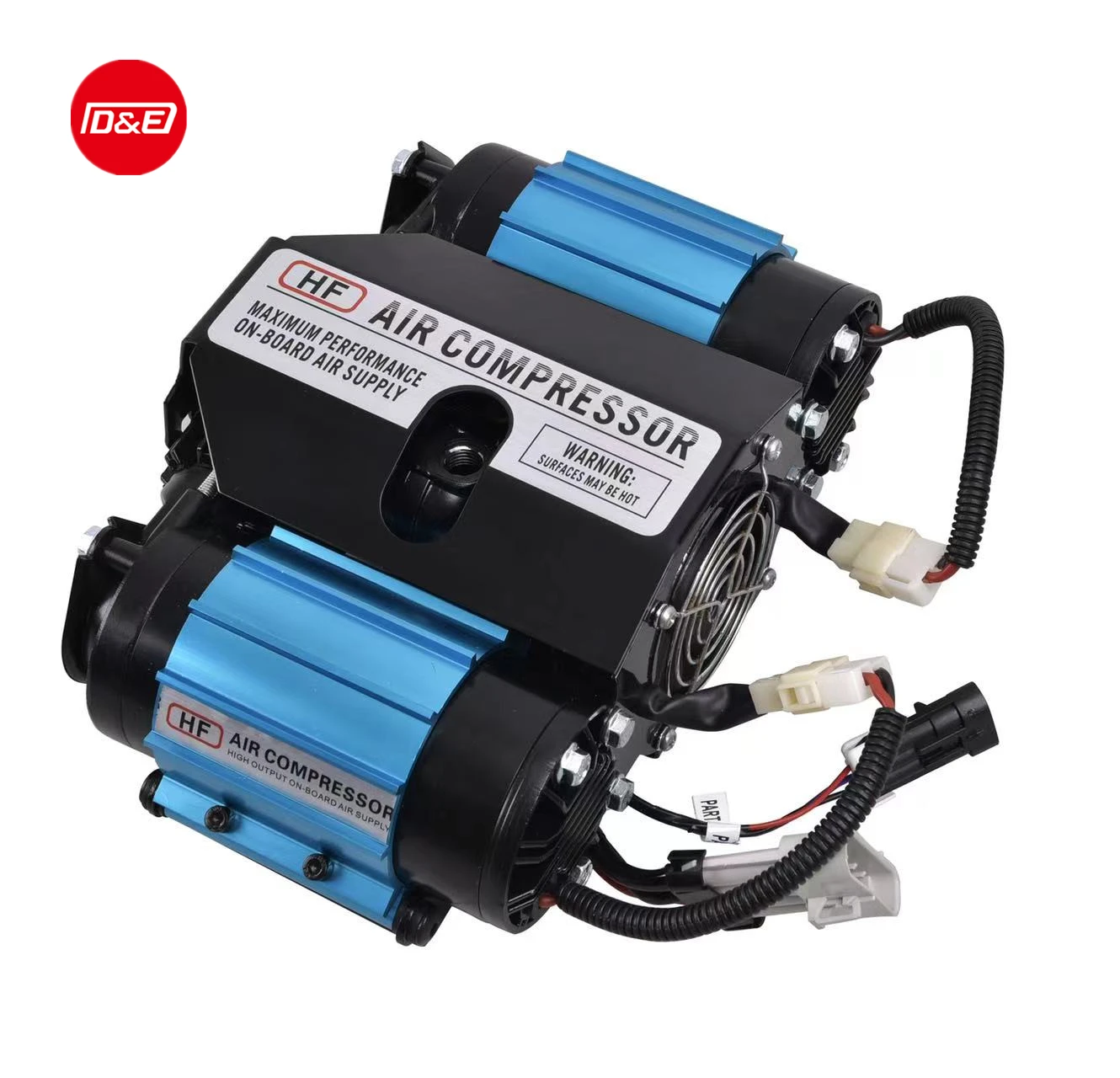 

Hot sale 12V Air compressor Double cylinder large flow car tire air pump HF 4X4 ACCESSORIES ARB compressor high performance CK