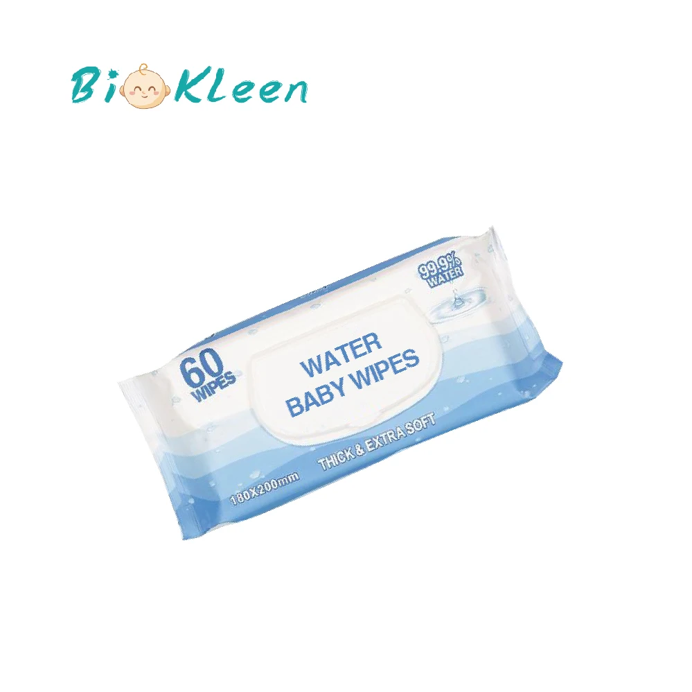 

Biokleen 2020 March Expo Food Grade Private Label Water Wipes Organic Baby
