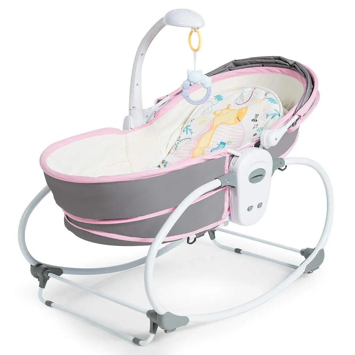 5 In 1 Portable Automatic Electric Multifunctional Baby Swing Crib