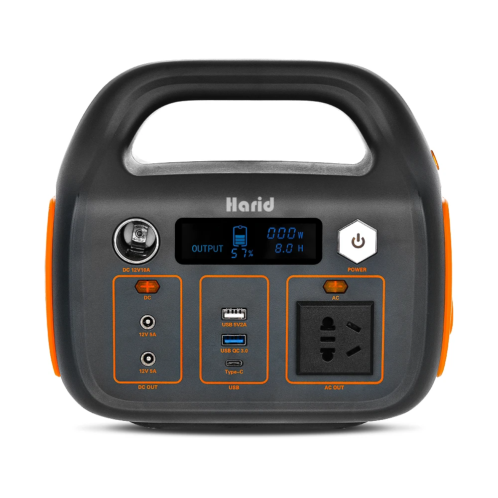 

500W Solar Generator Lithium Rechargeable Power Supply Portable Power Station