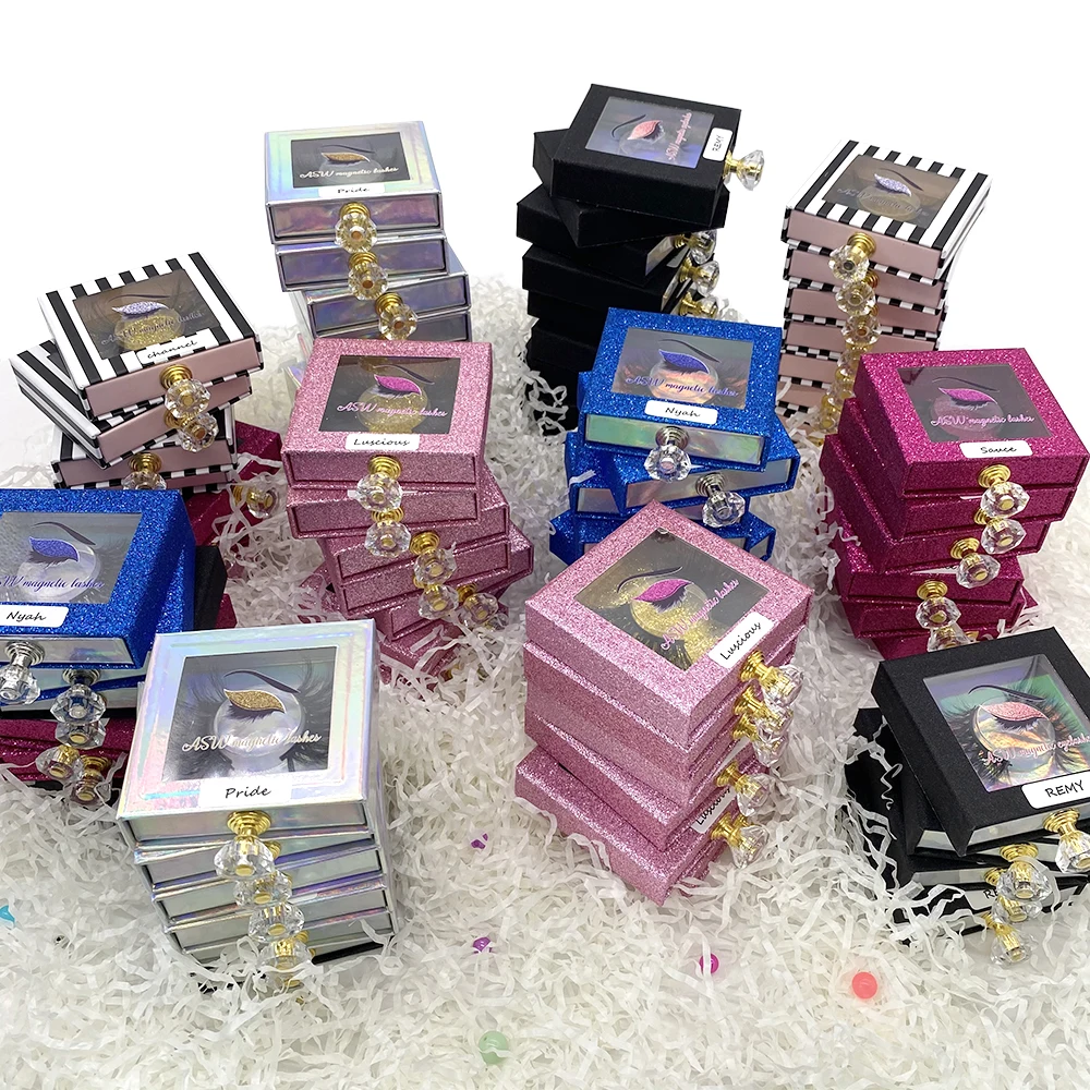 

Mink Eyelashes Private Label bulk 18mm 20mm 25mm 3d mink Lashes3D Wholesale Vendor Custom Package Box