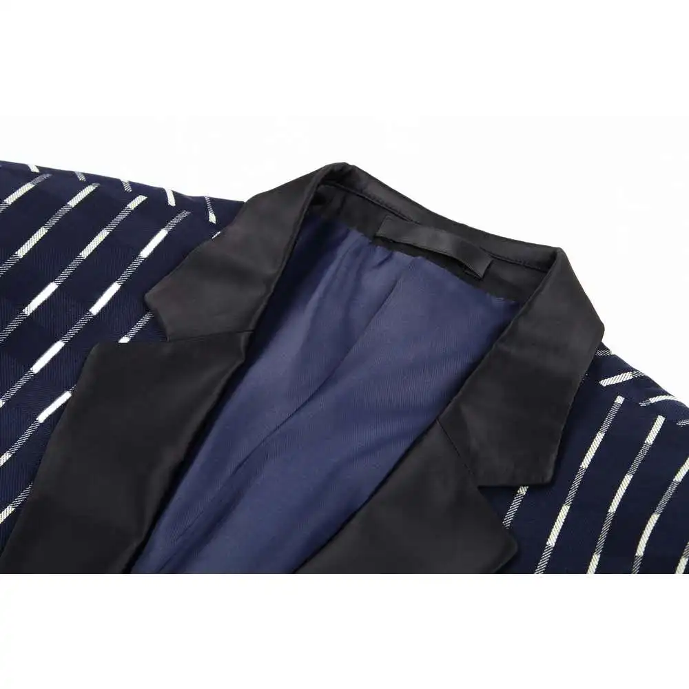 In stock new design tailored Striped turkish mens suits