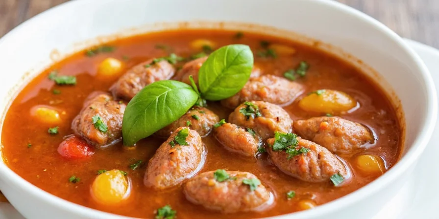 Bowl of Italian Wedding Soup