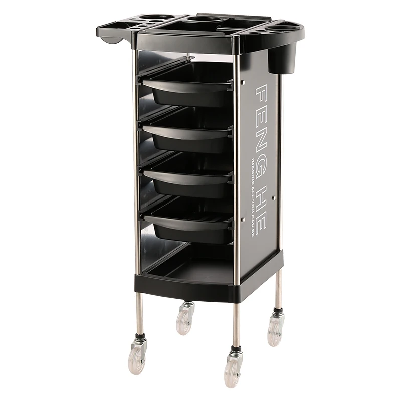 Beauty salon trolleys and trolleys for hair salons