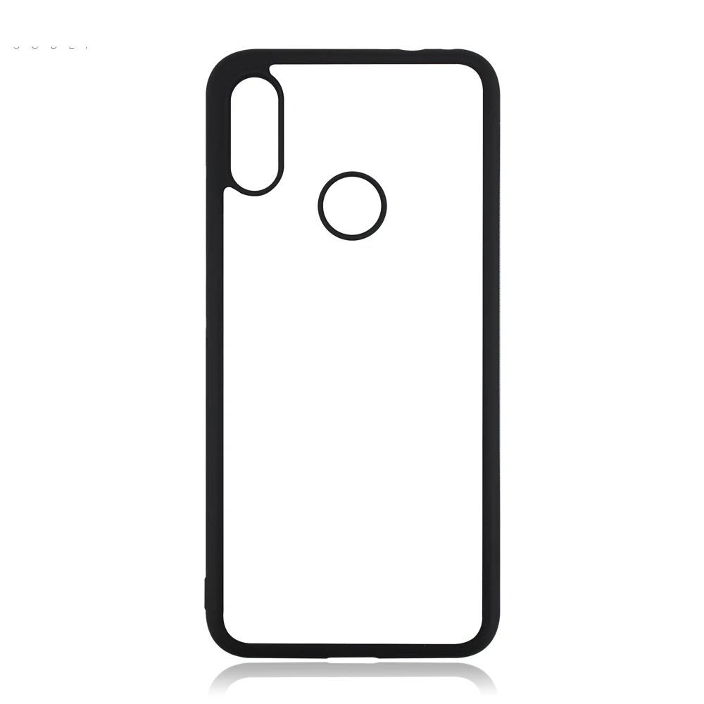 

Blank 2D sublimation TPU+PC phone cases for Xiaomi Redmi note 7/note 8/note 9/note 10 with aluminum insert, Black,white,clear
