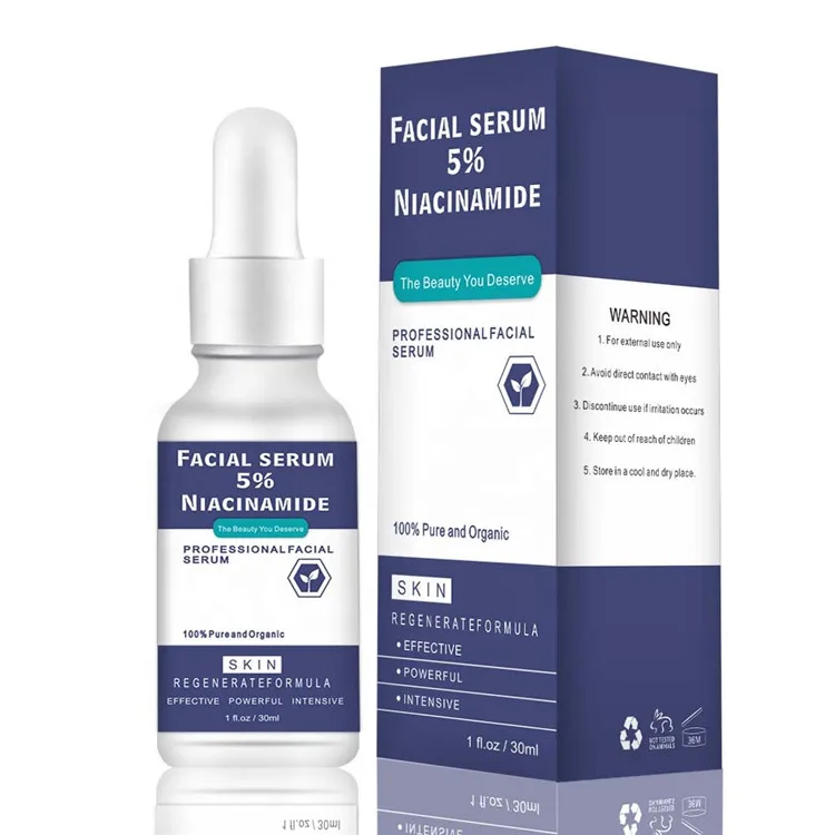 

Private Label Pure Organic Anti-aging Face Serum Whitening Facial Serum for Skin Care 30ml