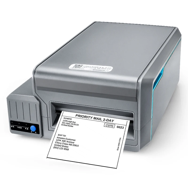 

Moter Drive 4 Inch Shipping Label Printer Express Thermal Barcode Sticker Printer DHL/FEDEX/UPS/ USPS Label 4x6 Waybill Printer