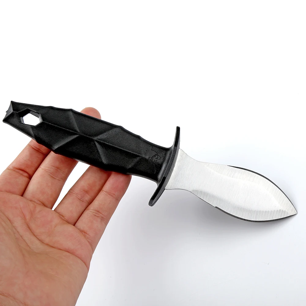 

Stainless steel Oyster Shuckking Knife & Clam Shellfish Opener seafood knife, Sliver