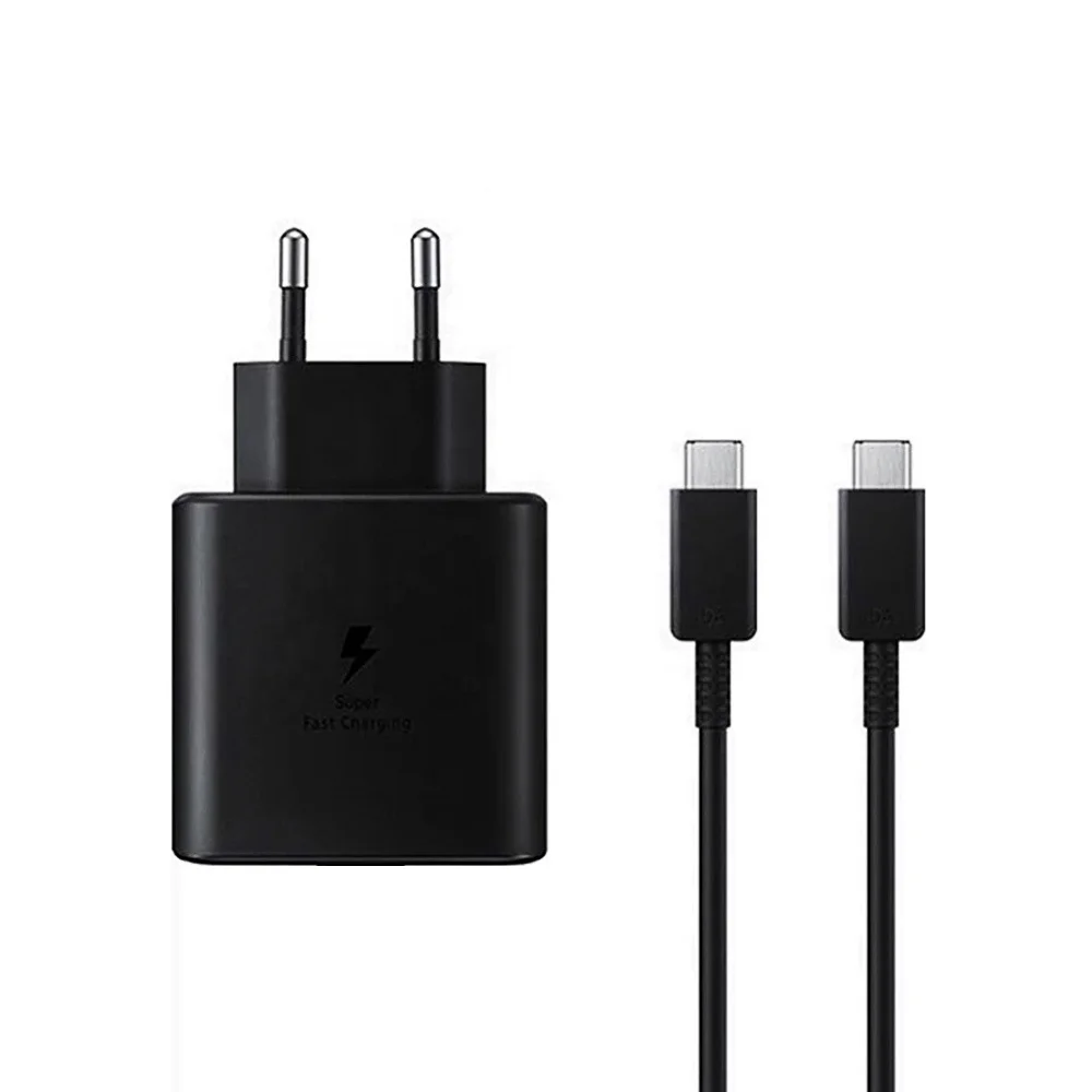 

LAIMODA EU/AU/US/UK/KC Super Fast Charger For Fast Charger Samsung Adapter Carregador Samsung Original Travel Adaptor Samsung, White,black