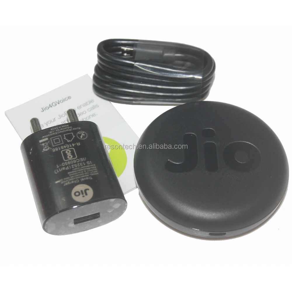 

Original Unlock Cat4 150Mbps Jio JMR1040 4G WiFi Router With 3000mAh Battery, Black