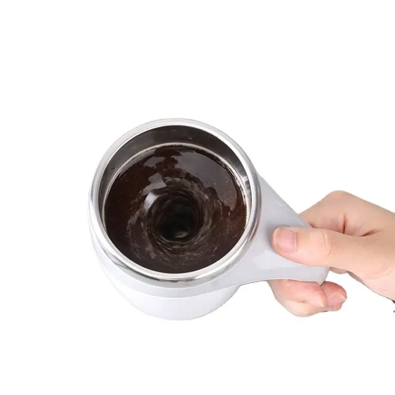 

Automatic Self Stirring Magnetic Mug Stainless Steel Temperature Difference Coffee Mixing Mug Blender Smart Mixer Thermal Cup