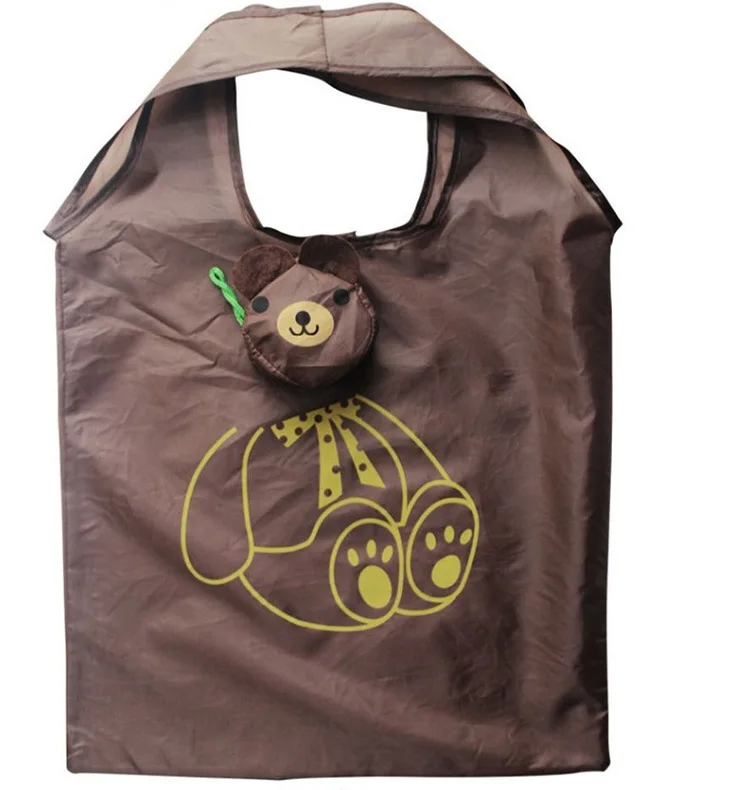 

Foldable bags tote bag reusable animal shape eco friendly string grocery shopping bag