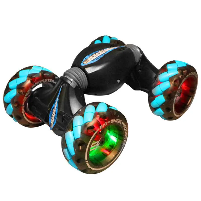 

CV8818-84A Big wheel gesture induction twisting stunt remote control car with light and music snake-like movement