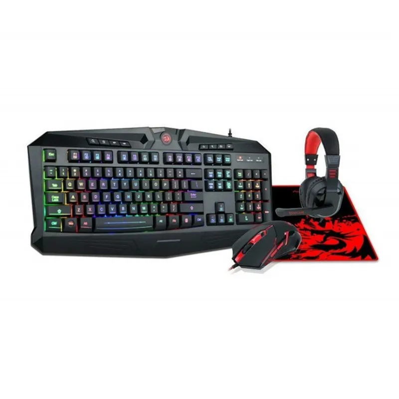 

Travelcool Hot Selling Redragon S101-BA Gaming Headset Mouse And Keyboard PC Gamer Value Kit