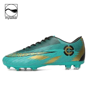 Soccer Shoes Anti Clog Football Boots 