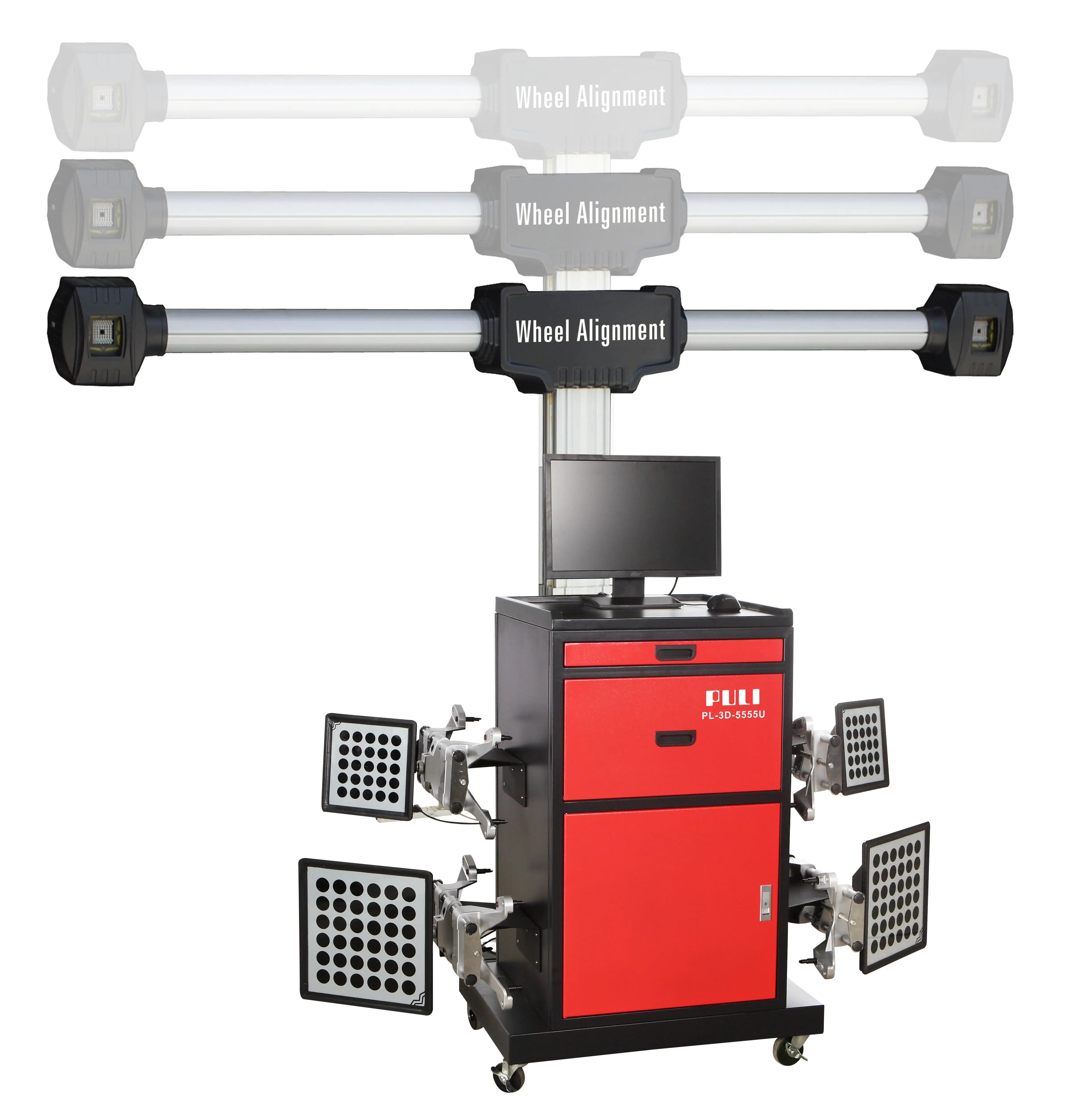 New And Hot Vehicle Equipment Aligner 3d Car Alignment Machine Four