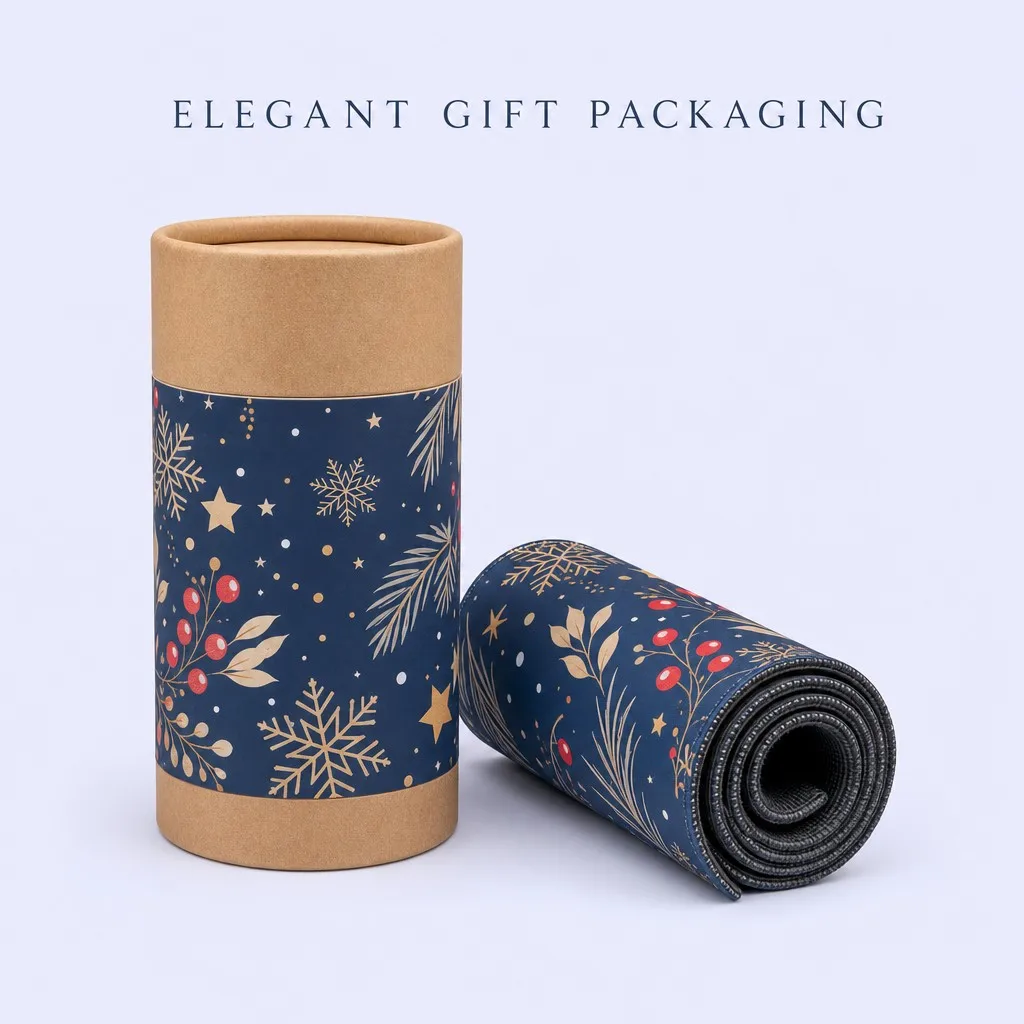 Elegant Cylindrical Gift Packaging Tube