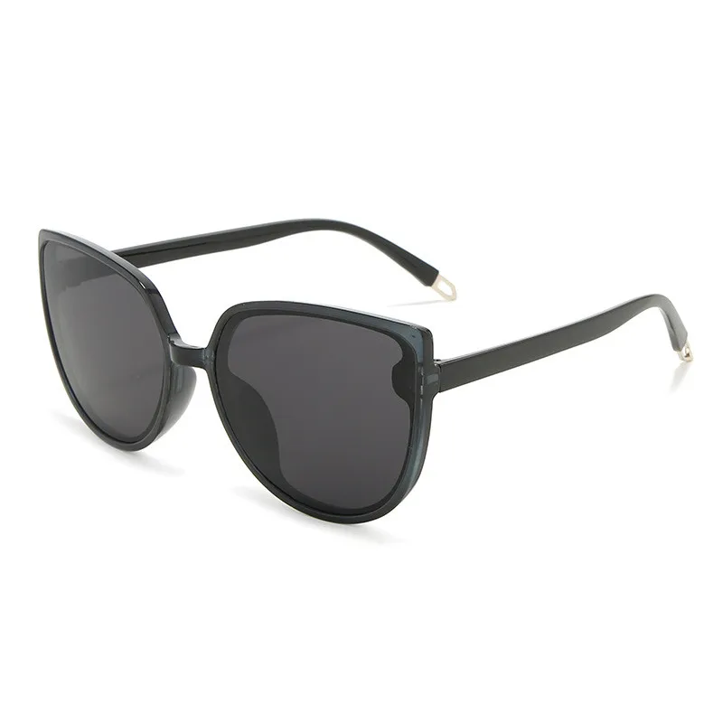 

Wholesale newest 2021 fashion Korean retro cat eye sunglass PC luxury designr unisex sunglasses, 8colors