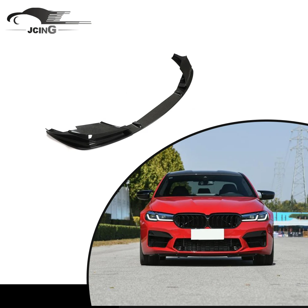 

Carbon Fiber Car Front Bumper Lip for BMW 5 Series F90 M5 Sedan 4-Door 2021-2022