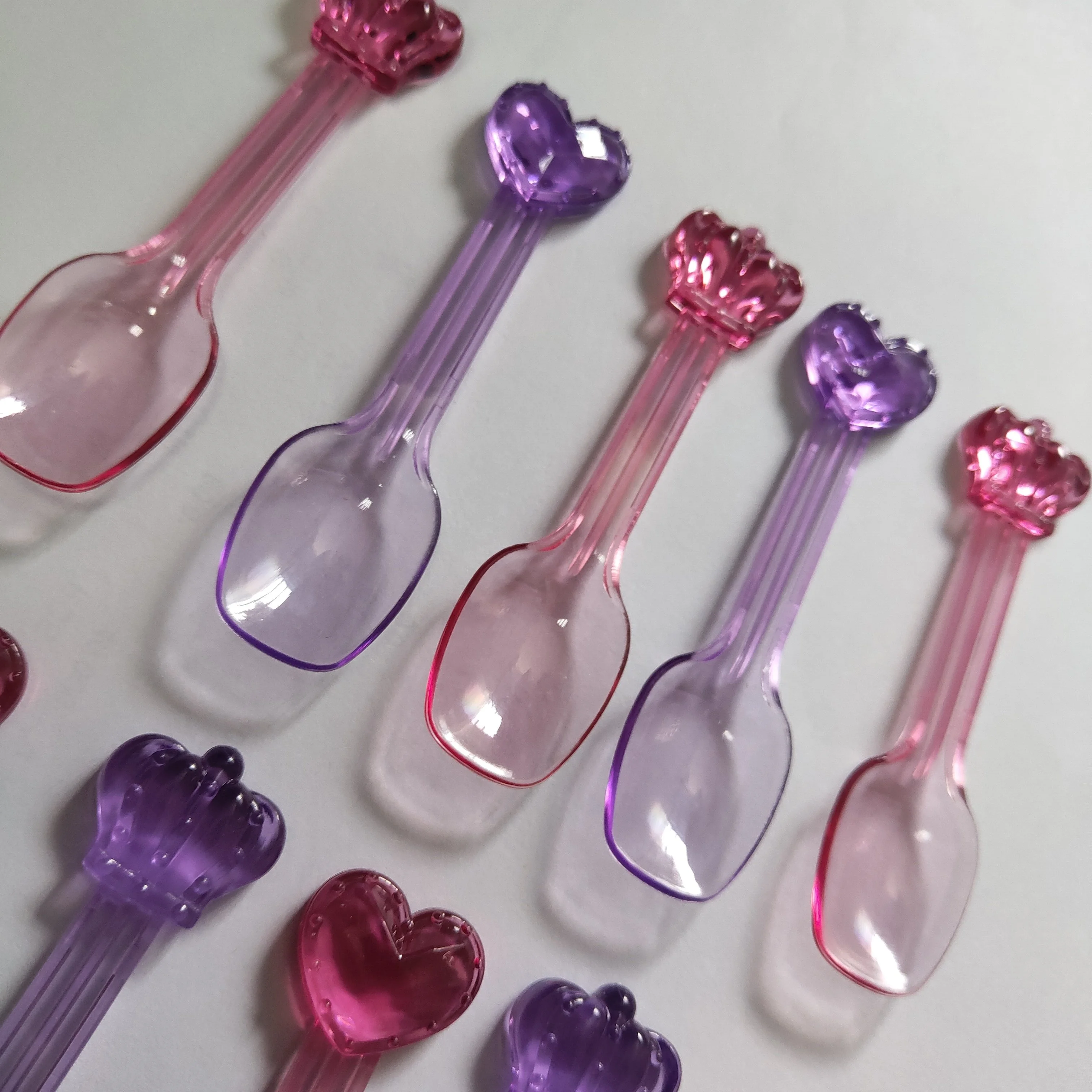 
Gold Supplier plastic yogurt spoon jelly spoon 