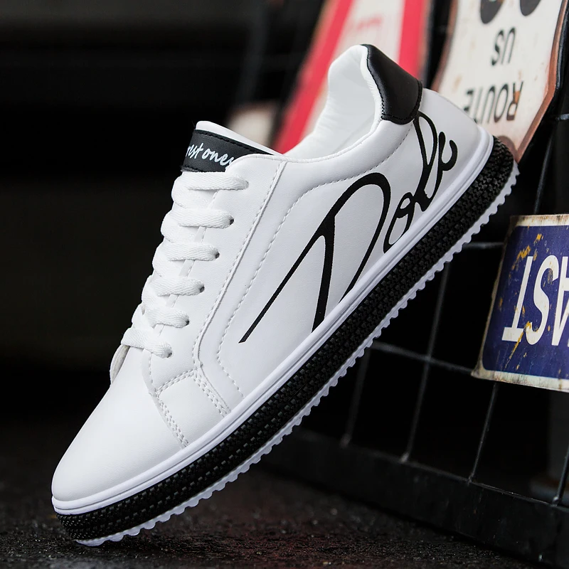 

Good Price Men Casual Shoes Classic Original Pu White Color Men Fashion Shoes