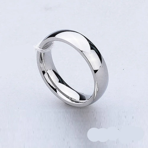 

Simple Single Tone Plated Bands Initial Ring Covered 316L Stainless Steel Women Custom Rings Unisex Rings Jewelry