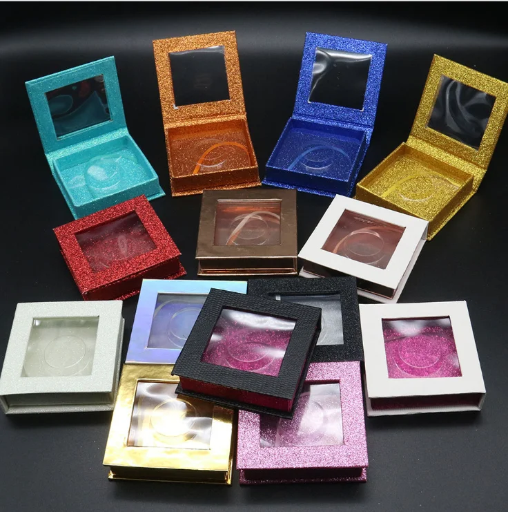 

OEM natural short eyelash 3d fluffy mink eyelashes wholesale free sample eyelashes 3d mink lashes with packaging box custom, Black