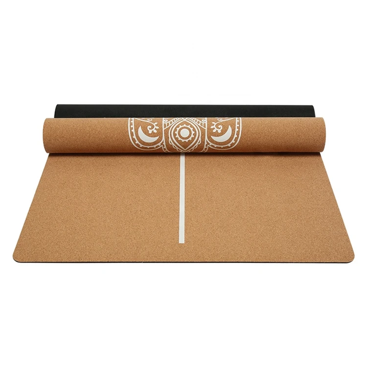

Oyoga Made Of Eco Low Moq Cork Rubber Dropshipping Yoga Mat, Cork color