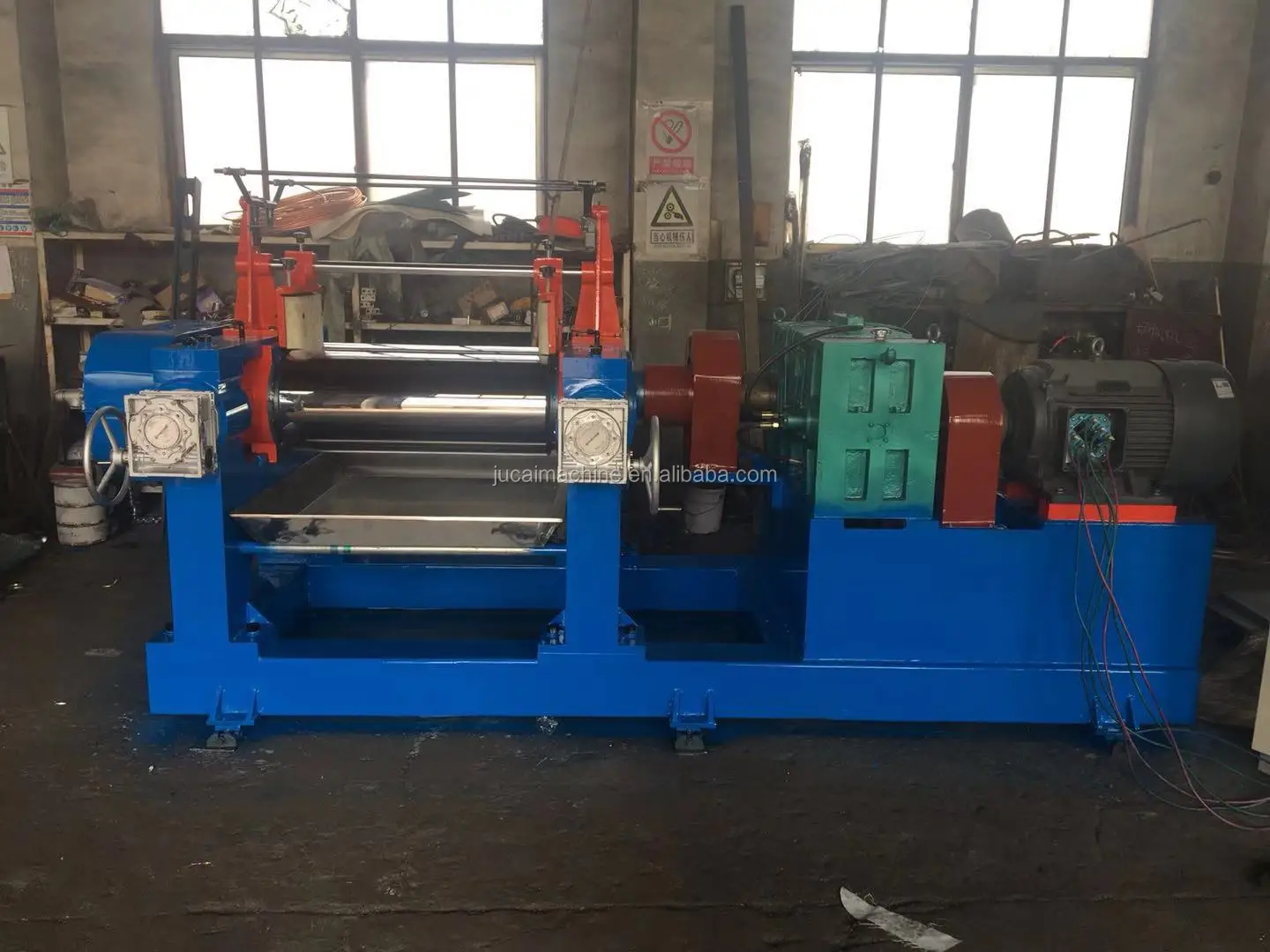 Two Roll Milling Plastic Mixer/rubber Mixing Mill Xk-450 