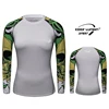 Womens rash guard long sleeve compression shirt rash guards wholesale women BJJ rash guard