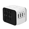 Factory selling universal world wide plug with 5V 3.4A 3 USB &1 Type-C port travel adapter