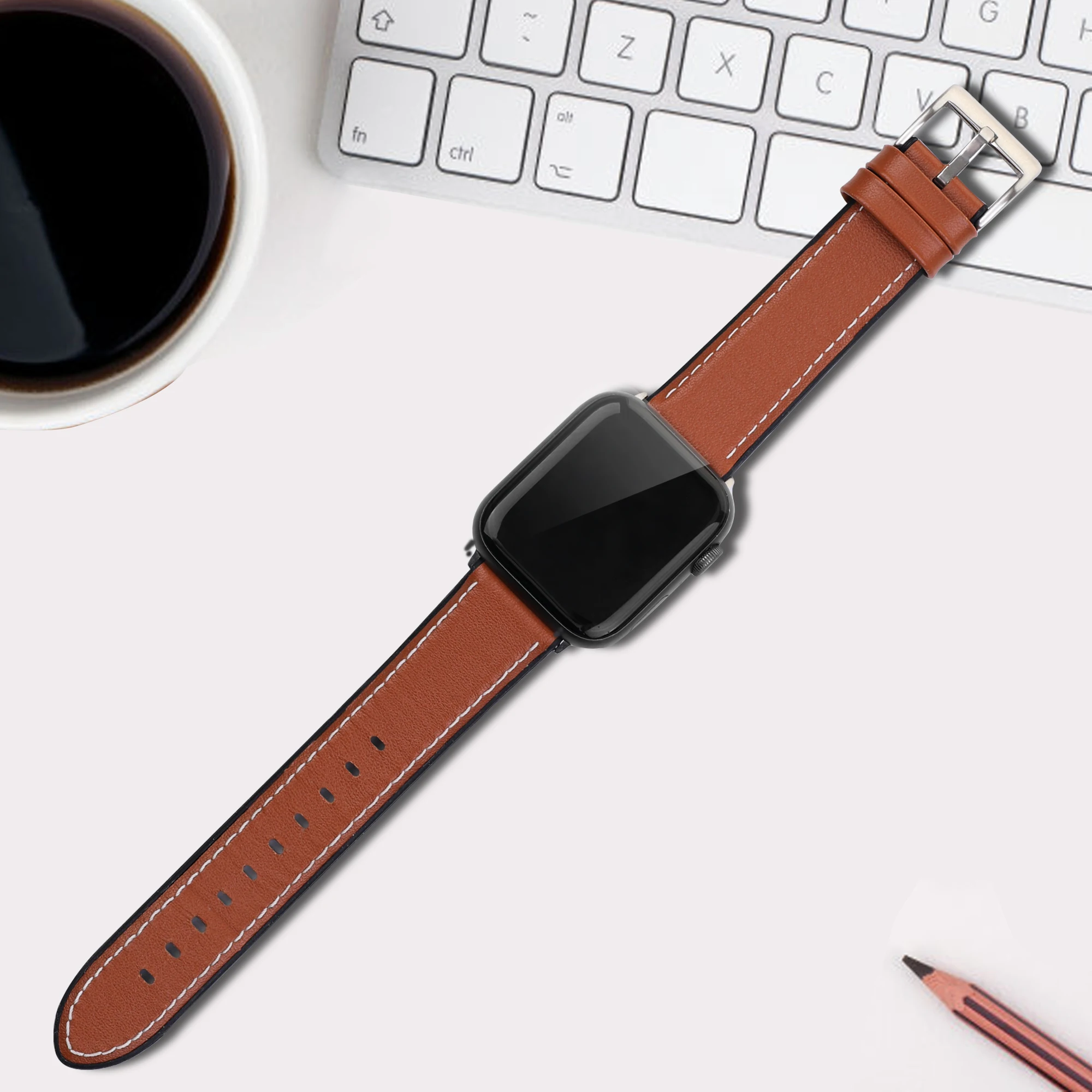 

Leather Watch Band Silicone Apple Watch Band Wrist Strap 38Mm 42Mm For Iwatch Series Best Price Belden