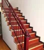 fashion design balcony aluminum Balustrade post glass railing