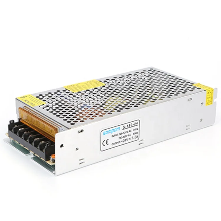 

High Reliability LED SMPS Switch power AC DC 24V 7.5A 180W Power Supply