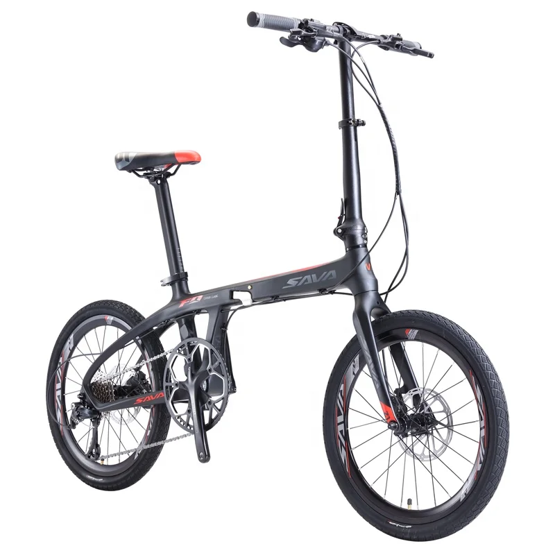 

SAVA Z1 20" inch Carbon Folding bike Shimano R4700 20 Speed Disc Brake Bicycle for Adults