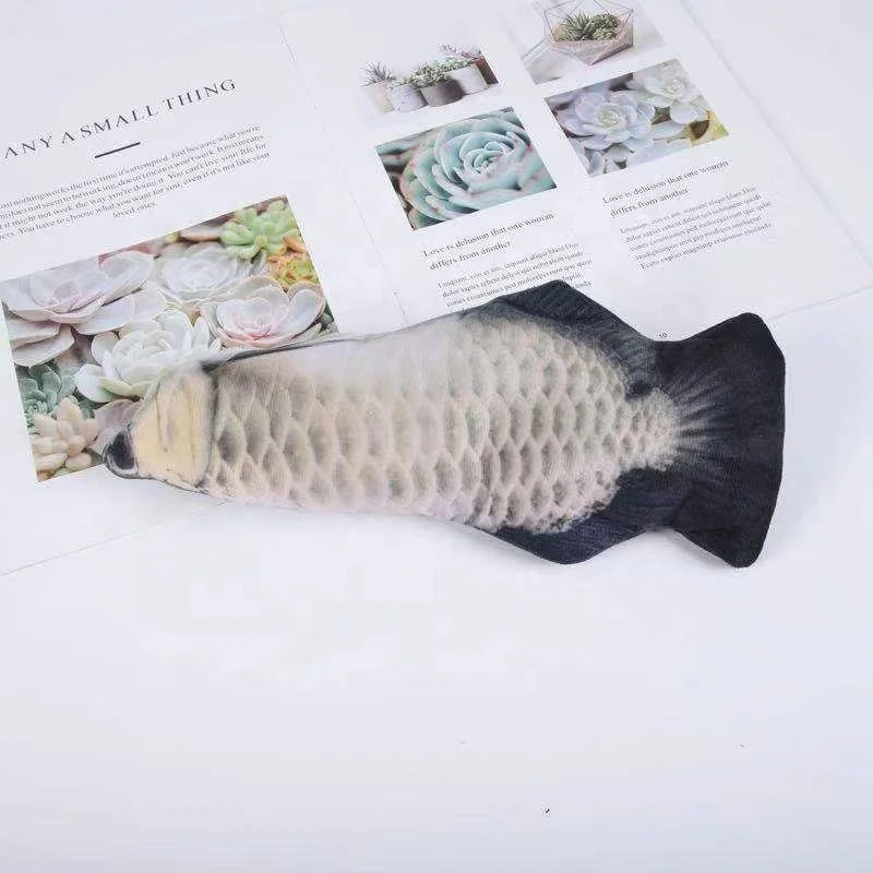 

Pet Electric Simulation Fish Dancing Toy Simulation Catnip Plush Fish Toy Pet Supplies, Photo